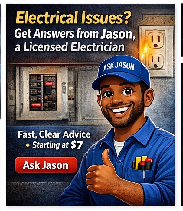 Ask Jason Electrical Friendly neighbor electrician Jason providing electrical guidance